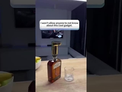 Przenośny dyspenser wina z 1200mah Bateria LED ekran dotykowy ABS silikon